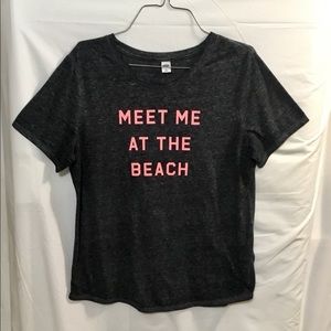 NWOT Old Navy Dark Gray Graphic Tee